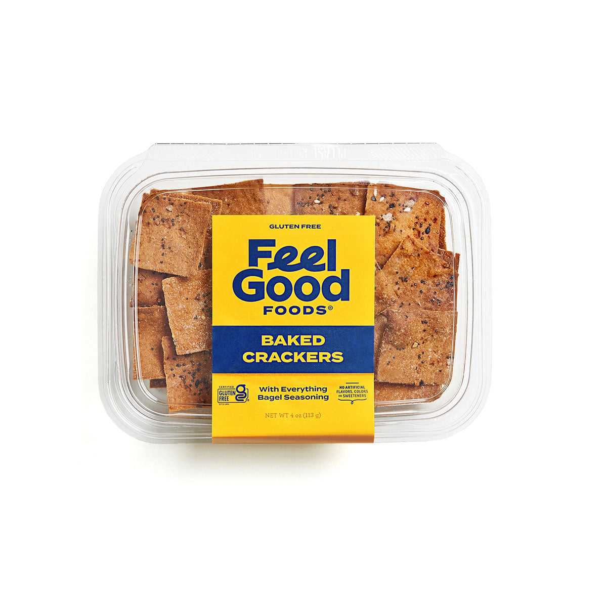 Feel Good SnacksTM Baked Crackers