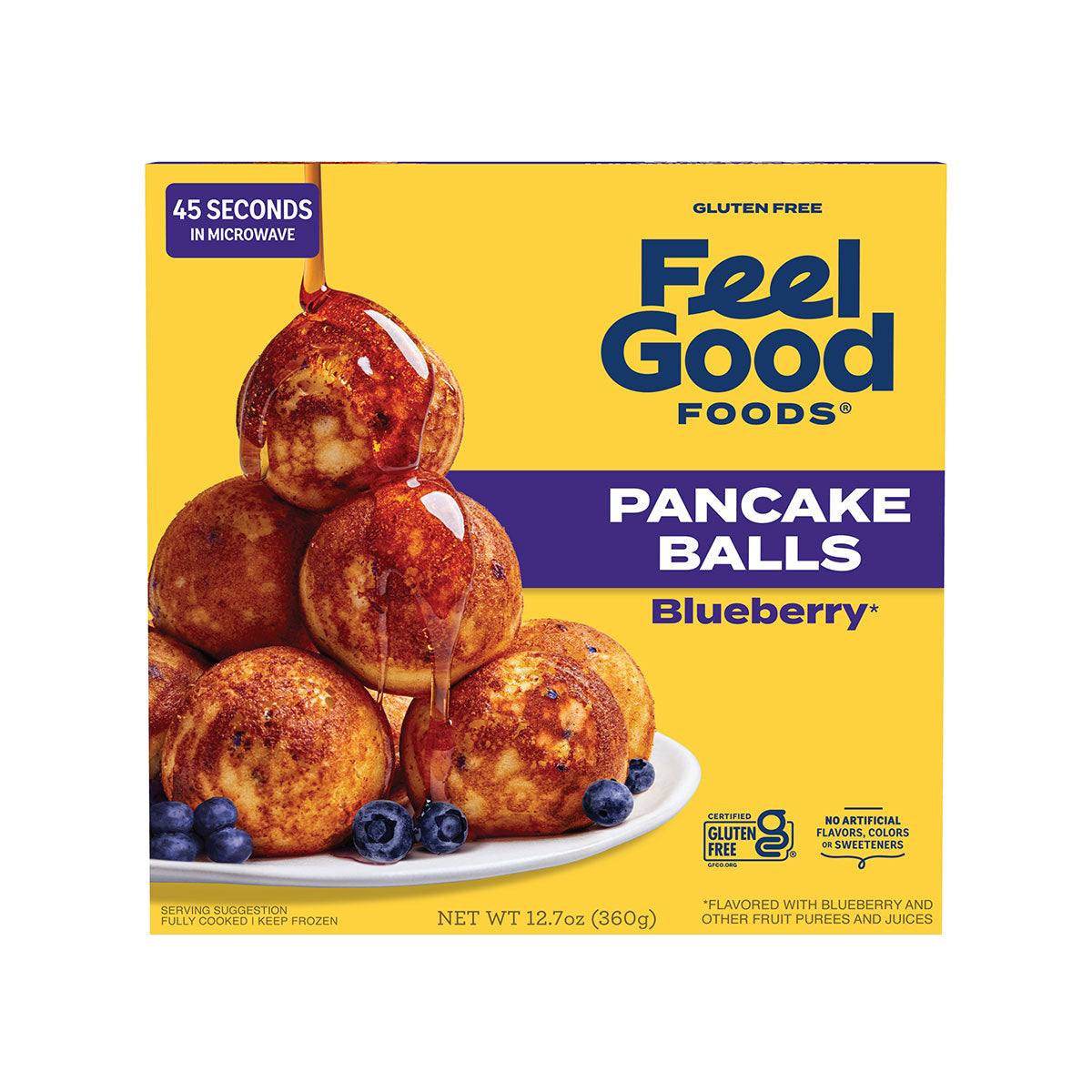 Blueberry Pancake Balls