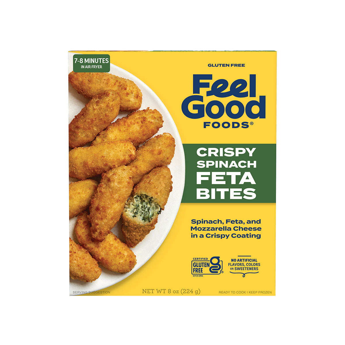 Crispy Spinach Feta Bites