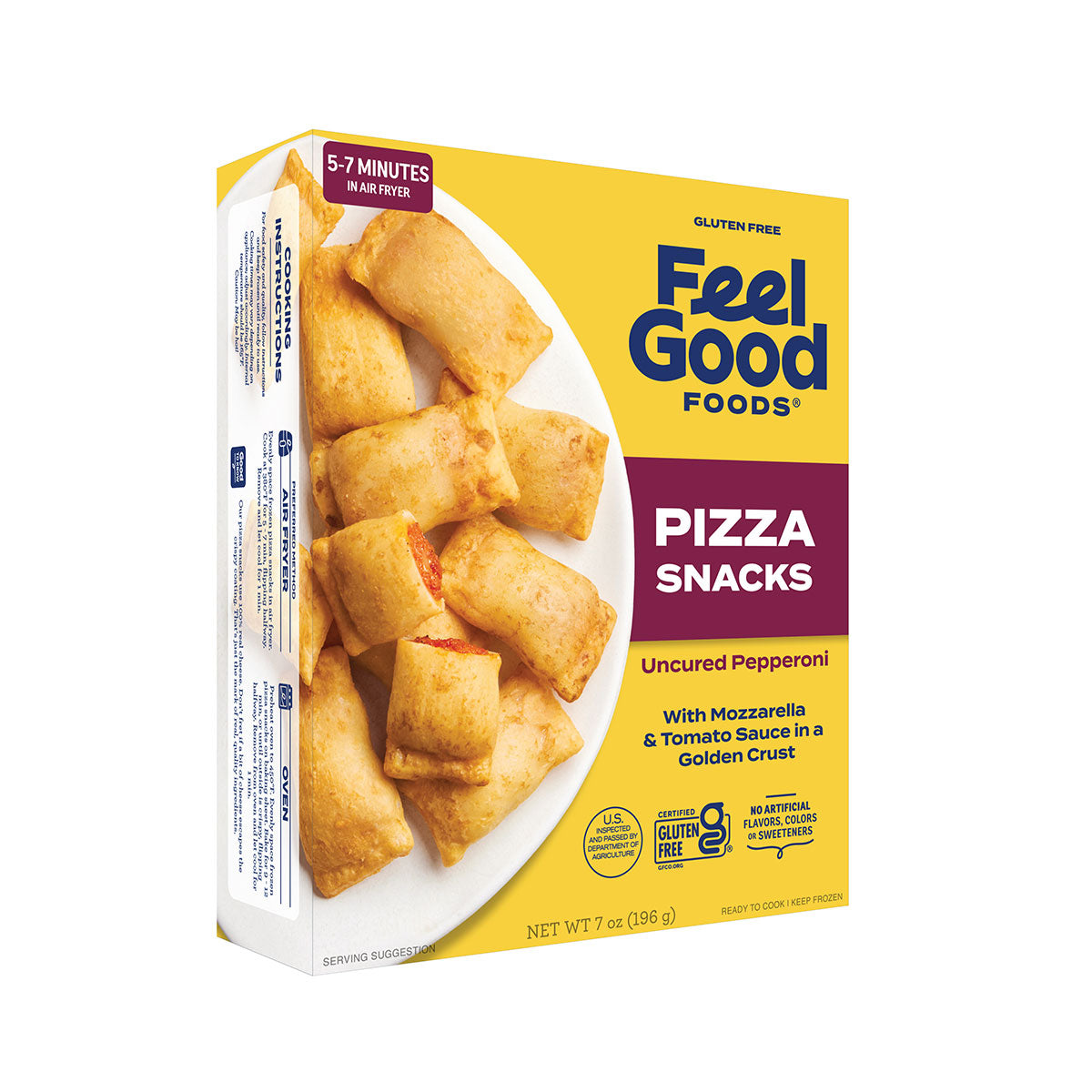 Uncured Pepperoni Pizza Snacks