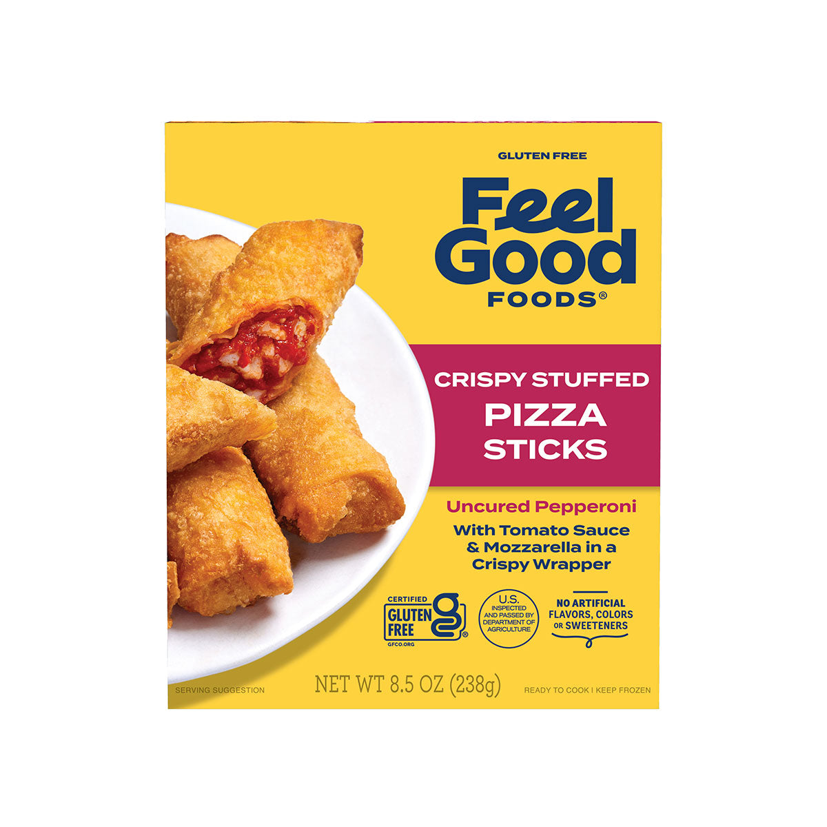 Crispy Pepperoni Stuffed Pizza Stick