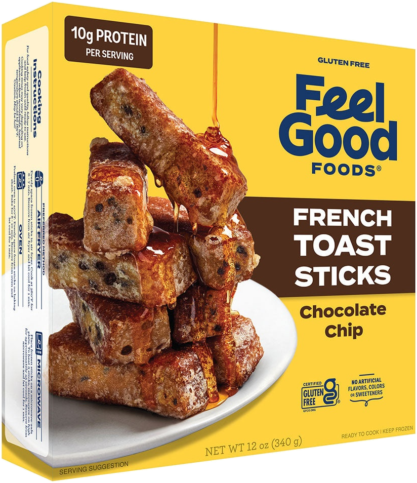 French Toast Sticks - High Protein Chocolate Chip